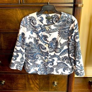 Talbot paisley jacket